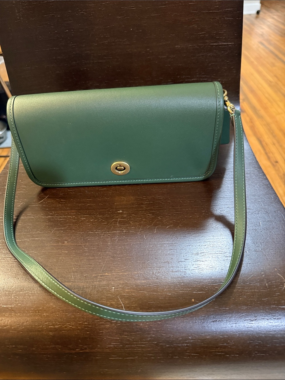 Coach Dinky Leather Crossbody Shoulder Bag